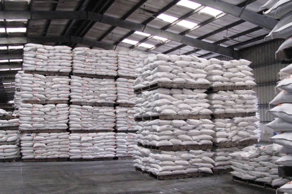 White Rice Packing for Export